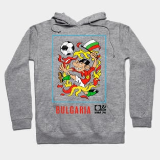 Bulgaria / 70s Vintage-Style Soccer Fan Design Hoodie